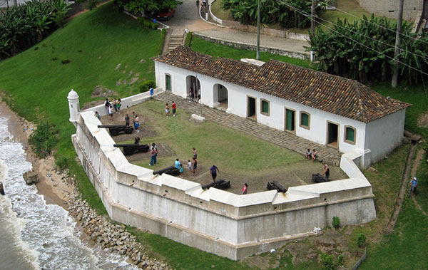 Uma vista aérea de Forte Santana