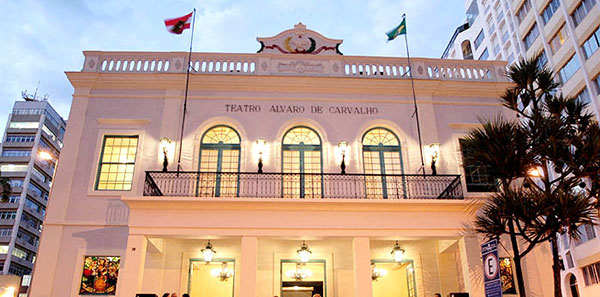 Teatro Álvaro de Carvalho em Florianópolis